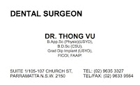 Parramatta Dental Care - Dr Thong Vu